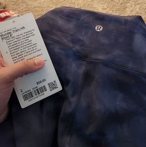 BNWT Wunder Train HR Short 8" Size 2 Diamond Dye Shade Naval Blue